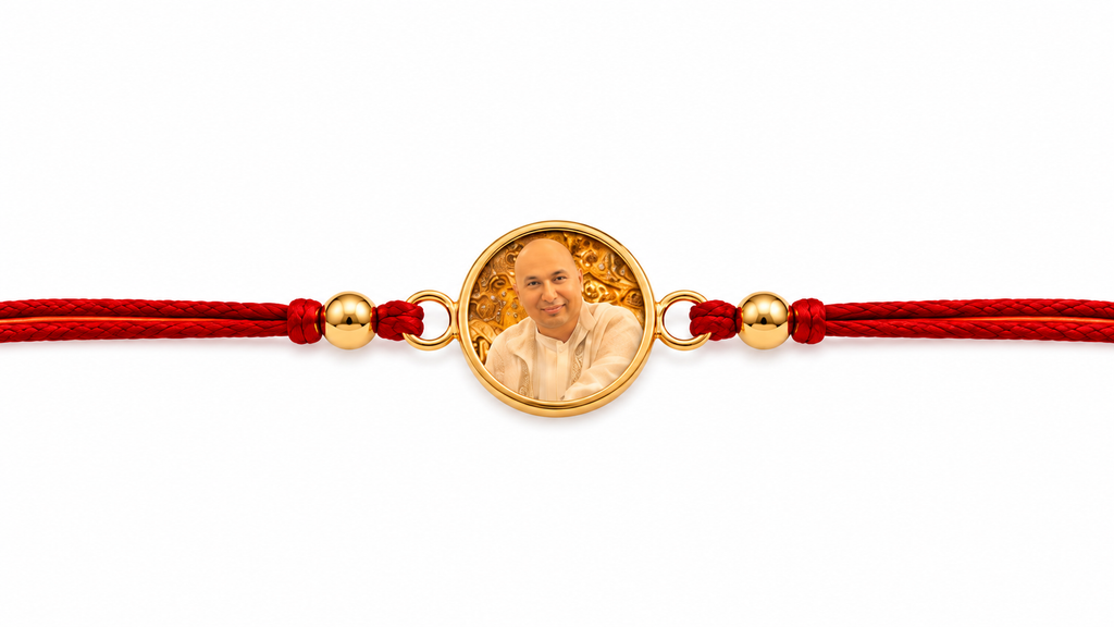 Guru ji Rakhi | Gold Finish Rakhi