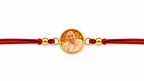 Guru ji Rakhi | Gold Finish Rakhi