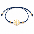 Khanda Rakhi | Gold Finish Rakhi