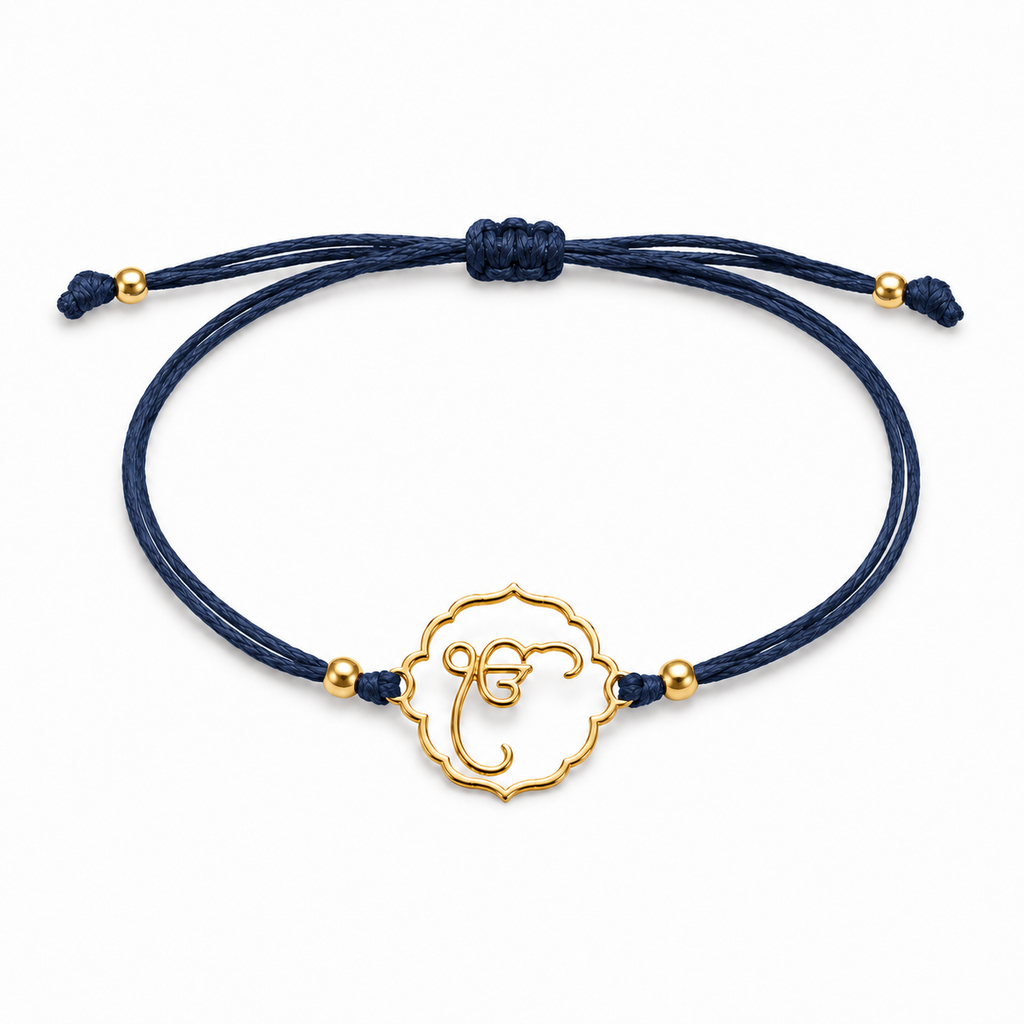 Ek Onkar Rakhi | Gold Finish Rakhi