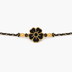 Floral Rakhi | Gold Finish Rakhi