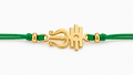 Trishul Rakhi | Gold Finish Rakhi