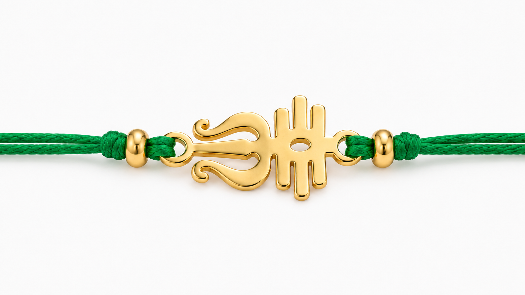 Trishul Rakhi | Gold Finish Rakhi