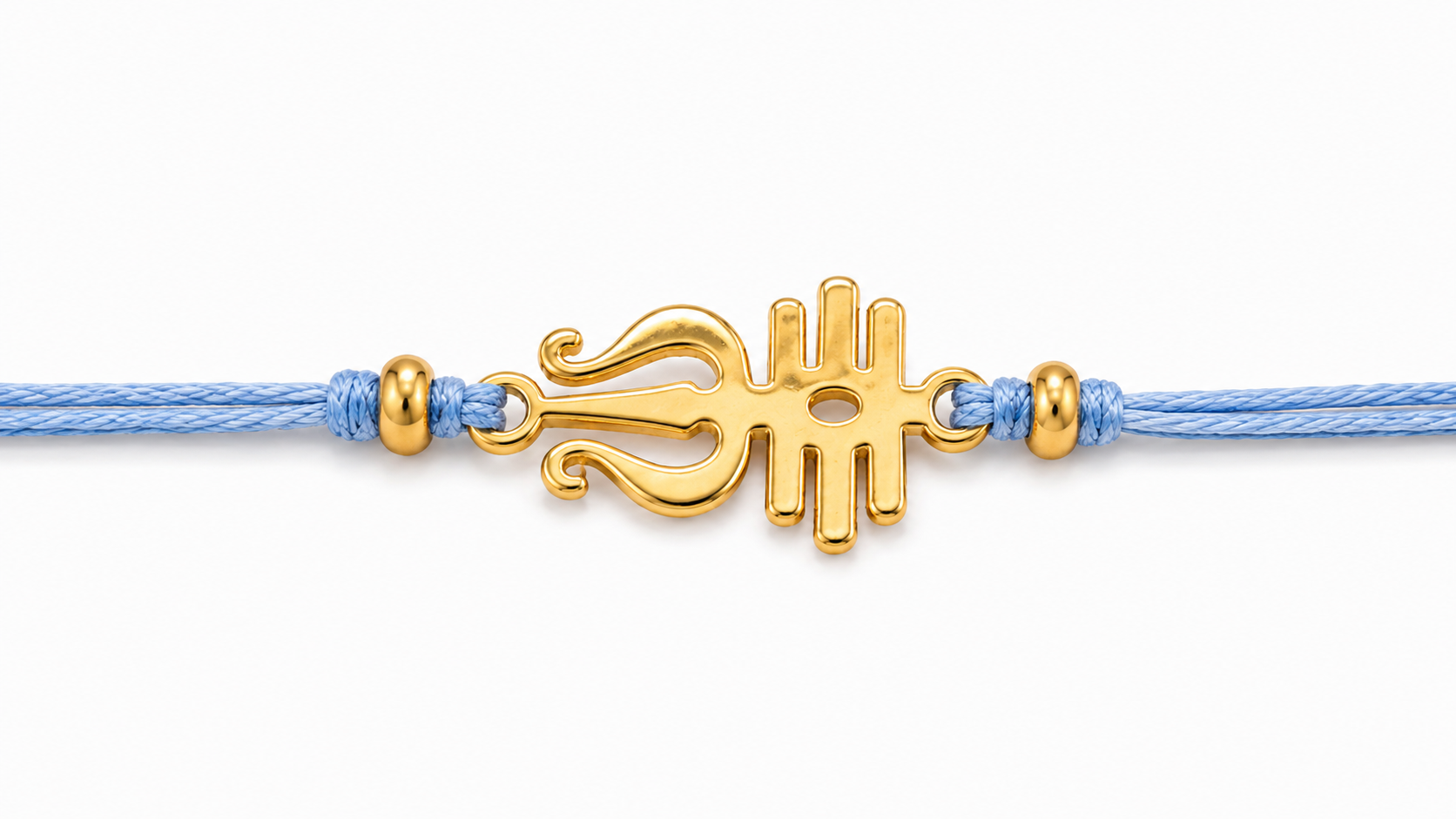 Trishul Rakhi | Gold Finish Rakhi
