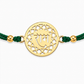 Ram Rakhi Cutwork | Gold Finish Rakhi