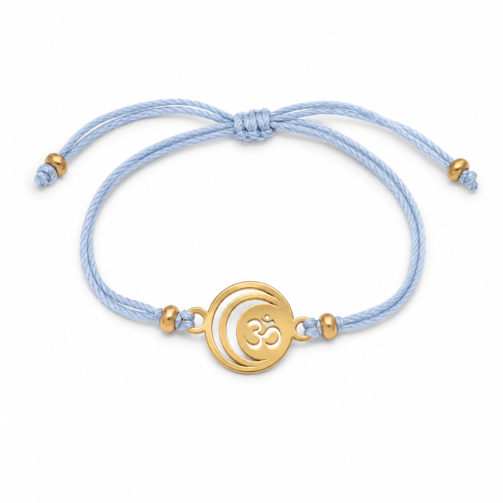 Om Rakhi Cutwork | Gold Finish Rakhi
