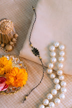 Lotus Rakhi | Gold Finish Rakhi
