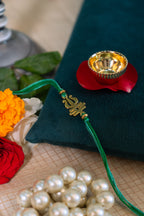 Trishul Rakhi | Gold Finish Rakhi
