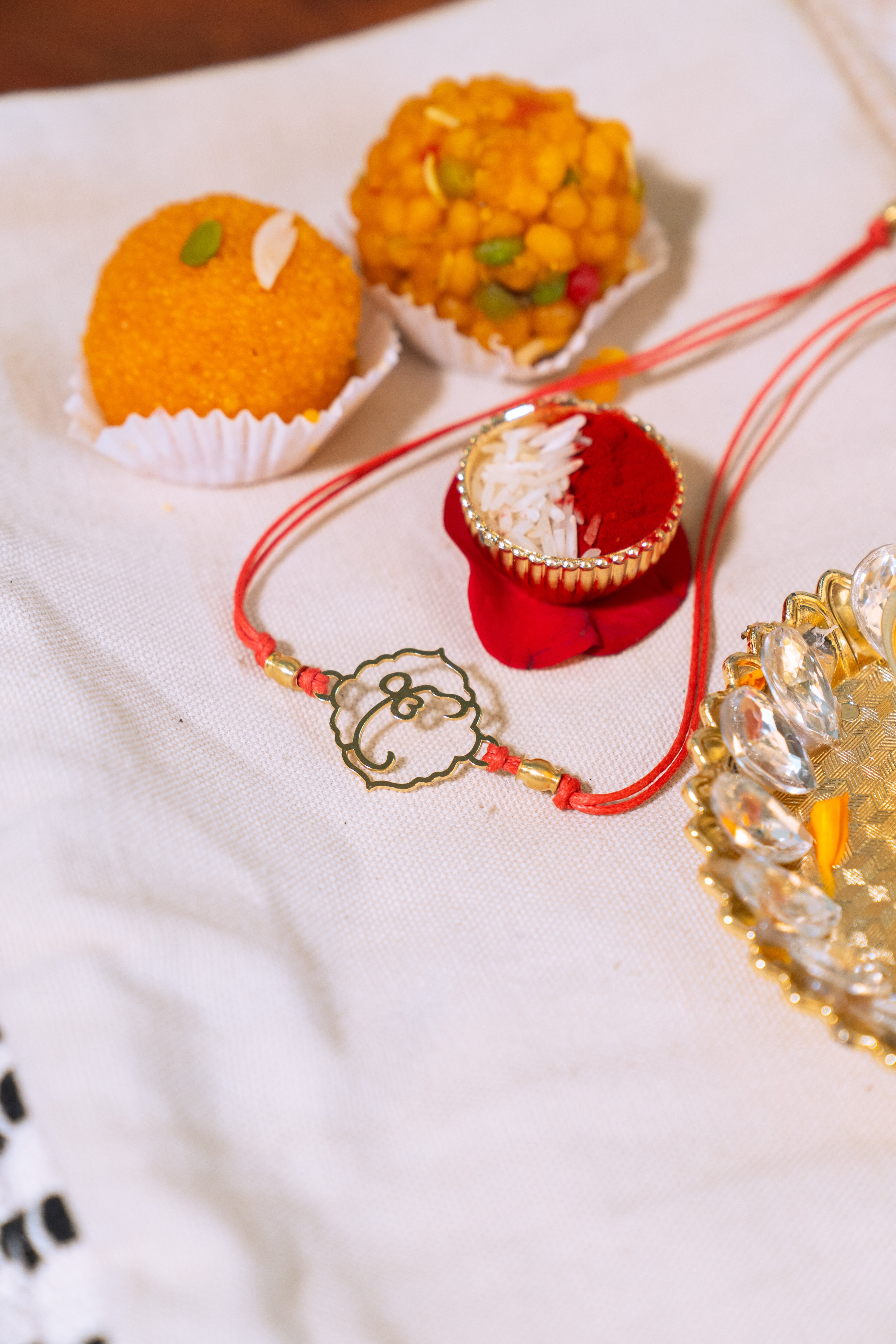Ek Onkar Rakhi | Gold Finish Rakhi