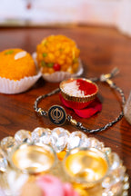 Khanda Rakhi | Gold Finish Rakhi