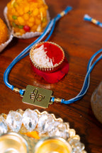 Veera Rakhi | Gold Finish Rakhi