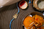 Trishul Rakhi | Gold Finish Rakhi