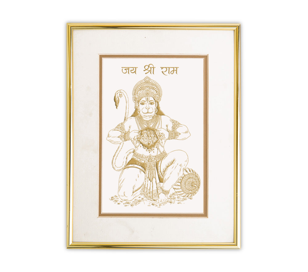 Hanuman Ji | 24kt Gold Plated