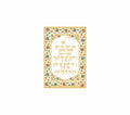 Mool Mantra | 24kt Gold Plated Fridge Magnet White