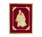 Radha Krishna Velvet Gold Frame | 24 Karat Gold-Plated Artwork