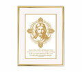 Proverbs 3:5-6 | 24kt Gold Plated