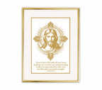 Proverbs 3:5-6 | 24kt Gold Plated