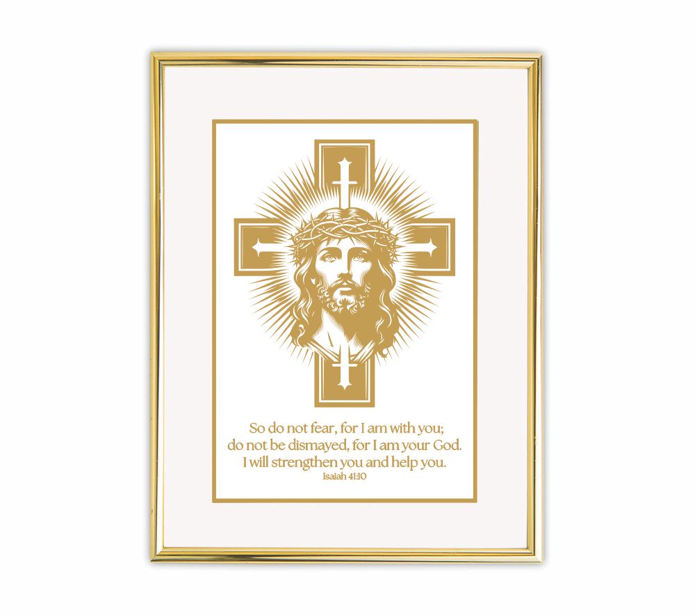 Isaiah 41:10 | 24kt Gold Plated