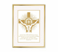Proverbs 3:5-6 | 24kt Gold Plated