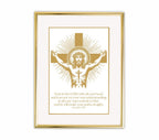Proverbs 3:5-6 | 24kt Gold Plated