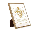 Proverbs 3:5-6 | 24kt Gold Plated