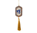 Guru Nanak Dev Ji | 24kt Gold Plated Car Hanging