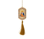 Guru Nanak Dev Ji | 24kt Gold Plated Car Hanging